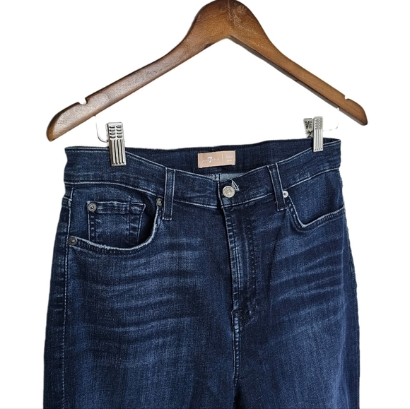 7 for all mankind blue Distressed jeans size 31 - Picture 2 of 10